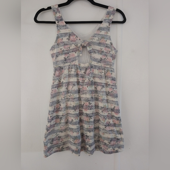 🛍️4 For $15🛍️O'Neill Pink and Blue Sleeveless Sundress - Picture 2 of 6